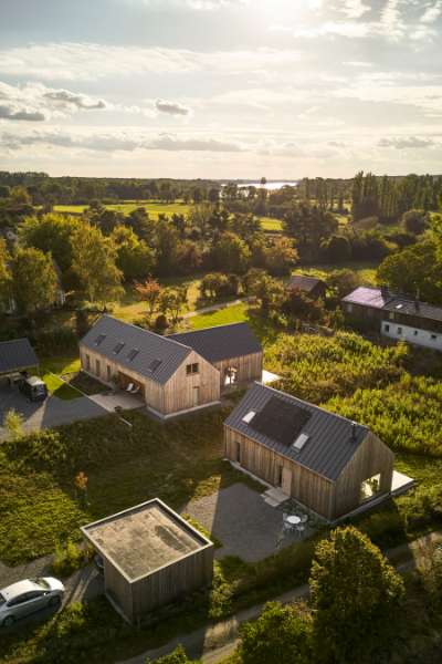 Die Ruhe kehrt ein unter einem Stahldach auf einem idyllischen Naturgrundstück, Fischerstraße 11d, 14778 Päwesin